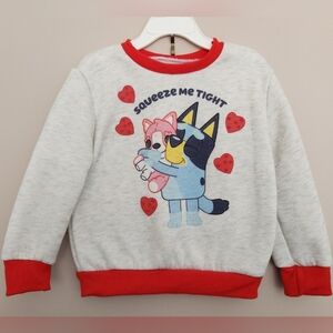 Bluey Toddler Sweatshirt, Adorable!!❤️ Size 4